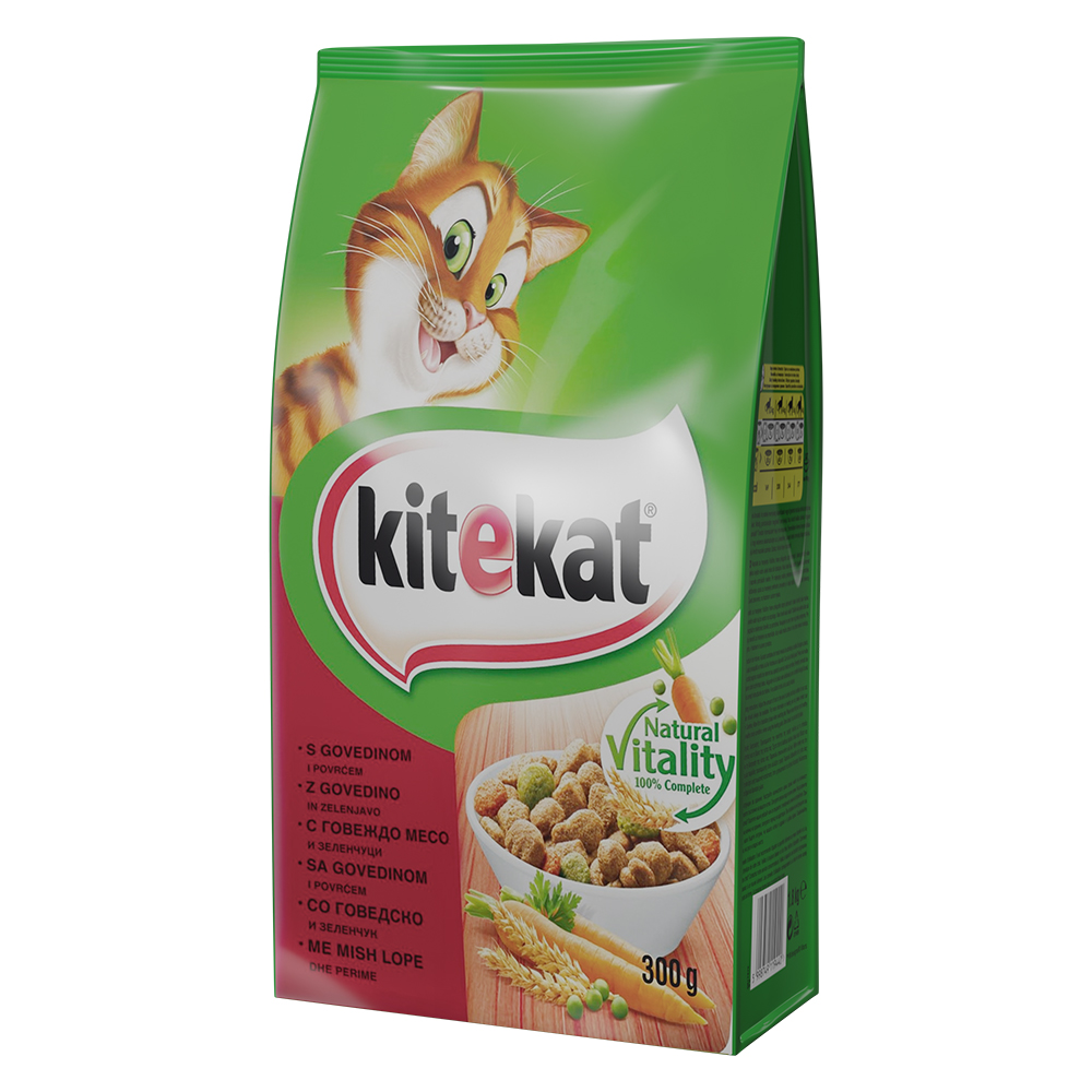 KITEKAT Adult Beef/Veg. 300g hover