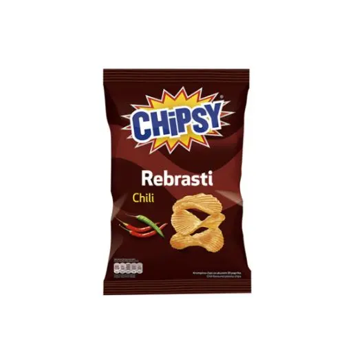 CHIPSY REBRASTI CHILI MARBO 140g