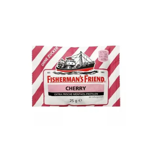 FISHERMAN'S FRIEND BOMBONI BEZ ŠEĆERA VIŠNJA 25g
