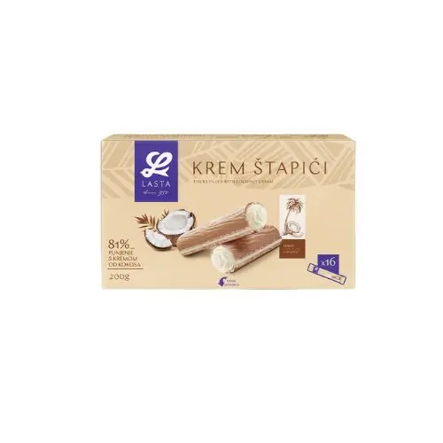LASTA KREM ŠTAPIĆ KOKOS 200g