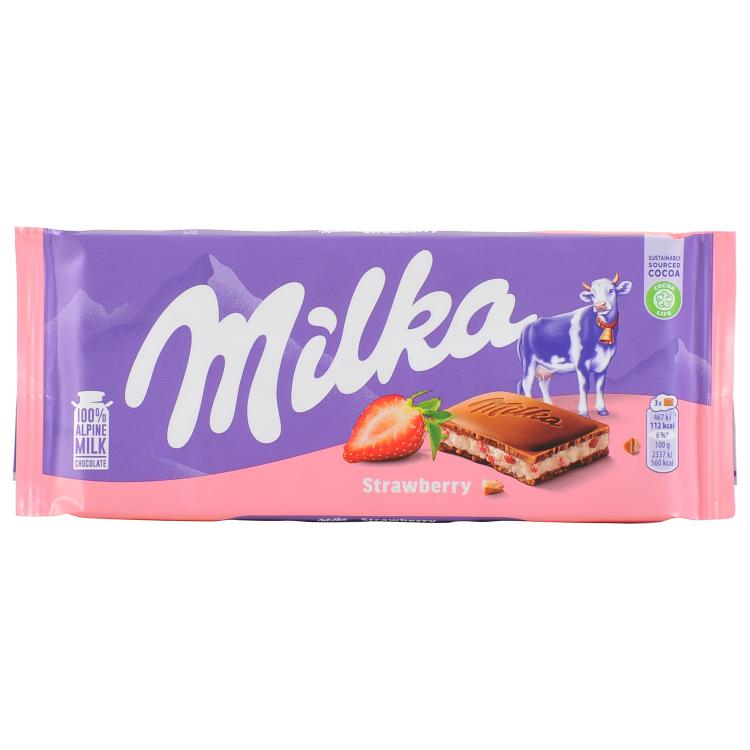 MILKA ČOKO. JAGODA 100g hover