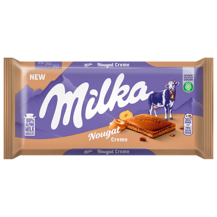 MILKA NOUGAT CREME 85g