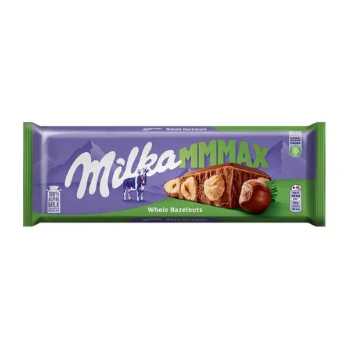 ČOKOLADA MILKA WHOLE HAZELNUTS 250g