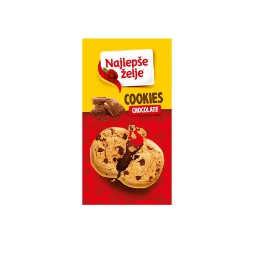 COOKIES ČOKOLADA NAJLJEPŠE ŽELJE 145G