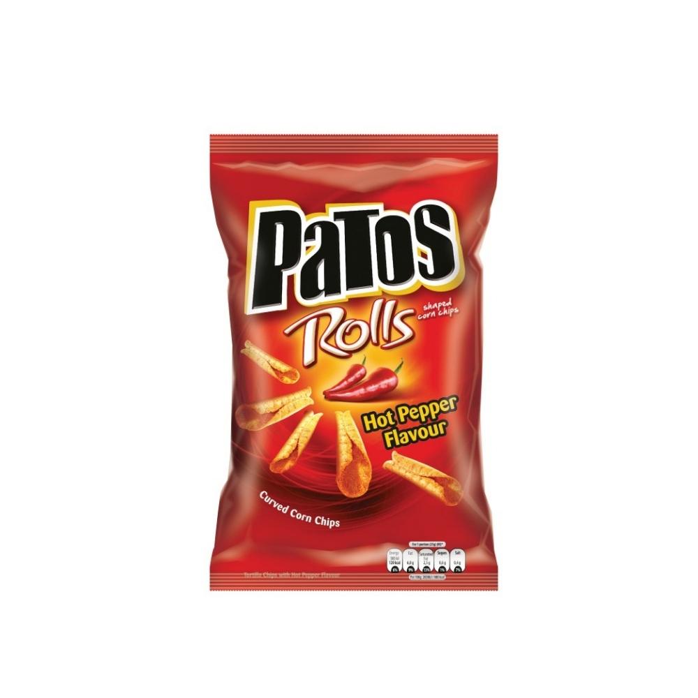 PATOS ROLLS ČIPS HOT 100g hover