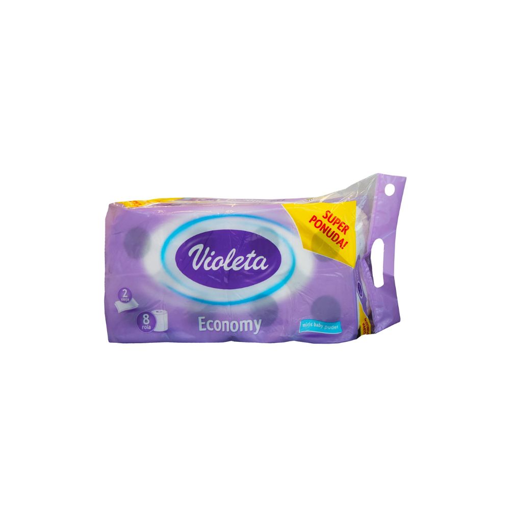 VIOLETA TOALET PAPIR 2SLOJ. 8kom hover